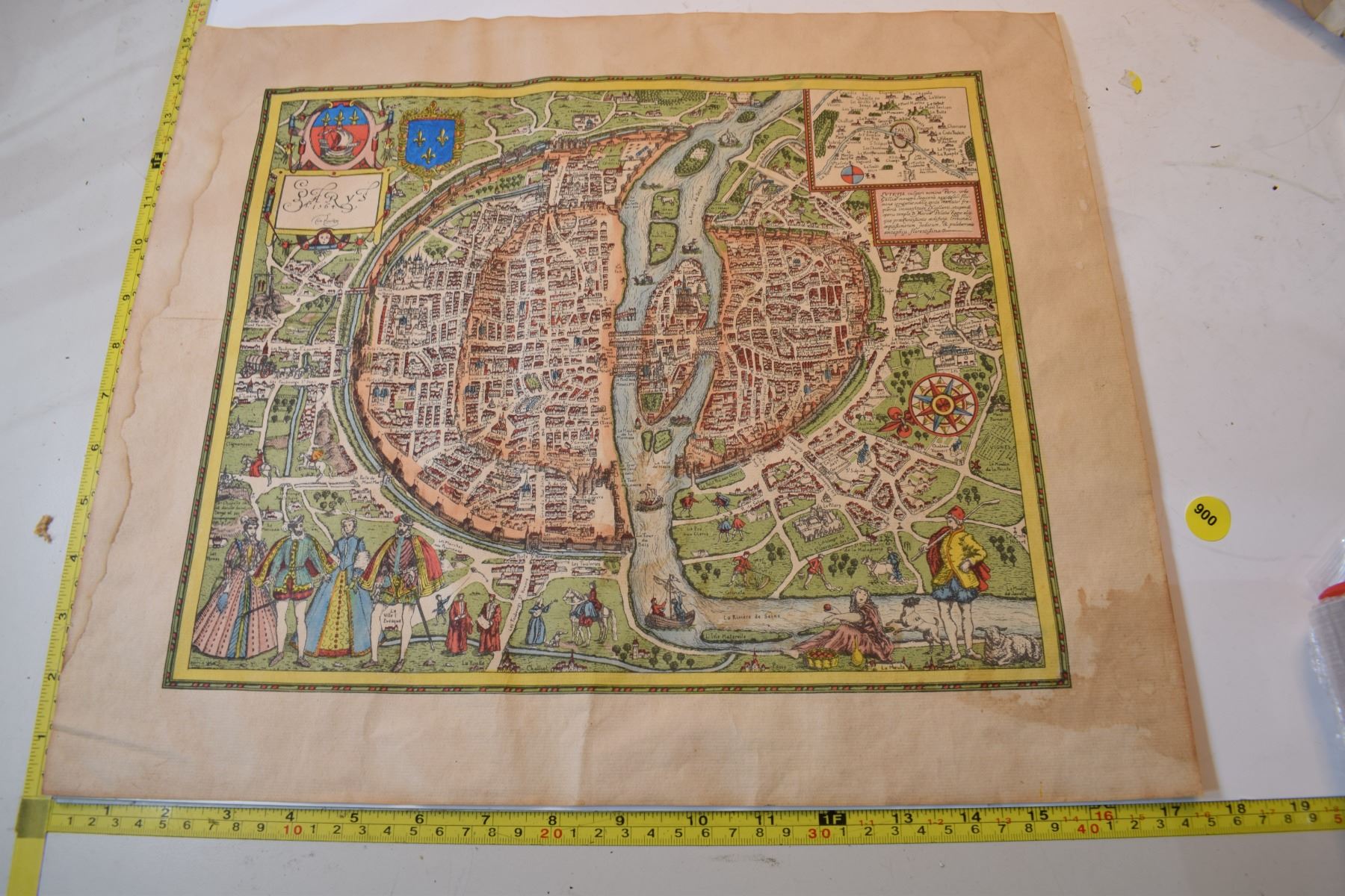 1564 Map 1564 map of paris - Schmalz Auctions