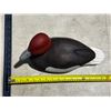 Image 3 : Decorative Decoy - Red Head Duck Hand Painted (Wood).