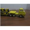 Image 3 : tonka truck with trailer and tonka bulldozer