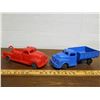 Image 1 : 2 plastic trucks