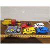 Image 1 : meccano parts, meccano truck, 4 plastic cars with no wheels
