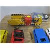 Image 3 : meccano parts, meccano truck, 4 plastic cars with no wheels