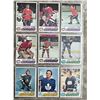 Image 1 : Lot of 9 different 1977 78 O Pee Chee (OPC) Hockey Cards. Habs. Leafs. Canucks.