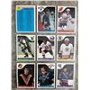 Image 1 : Lot of 9 different 1985 86 O Pee Chee (OPC) Hockey Cards. Unmarked list! Captains. Clark Gillies.