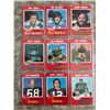 Image 1 : 1971 O Pee Chee (OPC). Lot of 9 different CFL Football Cards.