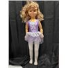 Image 1 : 32" walking doll with ballerina outfit