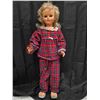 Image 1 : 32" walking doll in regal pjamas, 1970, moving eyes