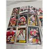 Image 2 : 54 CALGARY FLAMES HOCKEY CARDS.