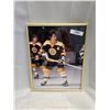 Image 1 : 8" X 10" BOBBY ORR FRAMED PHOTO.