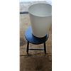 Image 1 : trash can, stool and knee brace