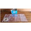 Image 1 : dynex 7 empty dvd/cd cases and one unburned cd in case
