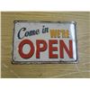 Image 1 : come in were open sign - 12"x8"