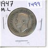 Image 1 : 1947 Canadian Fifty Cent - ML