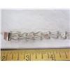 Image 2 : Sterling Silver Charm Bracelet 13.7 Grams