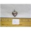 Sterling Silver Heart Shaped Pendant