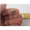 Image 7 : Sterling Silver Rope Twist Ring with  18 K Gold Accents - sz 7