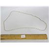Long Vintage Seed Pearl Necklace