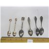 Image 5 : Lot of 6 Antique Sterling Spoons