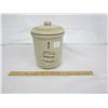 1/4  Gallon Medalta Crock with Lid No Cracks