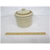 Image 5 : 1/2 Gallon Butter Crock Number 3 Medalta  with Lid Crack in Lid