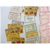 Image 4 : Antique Nabob and Blue Ribbon Coupon Lot