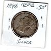 Image 2 : 1898 NFLD FIFTY CENT OBVERSE TWO SMALL W