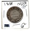 1888 NFLD FIFTY CENT KEY DATE