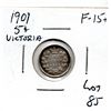 1901 FIVE CENT VICTORIA