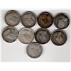 Image 2 : 9 DIFFERENT EDWARD VII FIVE CENTS