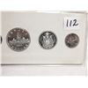 Image 2 : 1959 silver coin set, canada mint