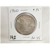 Image 1 : 1900 morgan silver dollar