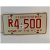 Image 1 : R4-500 Home of the RCMP license plate