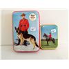 Image 1 : 2 RCMP tins 4x5.5x1 6x8.5x2 good shape