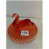 Image 5 : vintage Jeanette swan glass lid candy dish