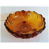 Image 1 : amber footed fruit bowl 11"