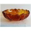Image 2 : amber footed fruit bowl 11"
