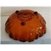Image 4 : amber footed fruit bowl 11"