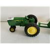 Image 2 : diecast tractor John Deere w/ baler tractor 5"