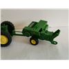 Image 3 : diecast tractor John Deere w/ baler tractor 5"