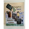 Image 1 : Hershey's syrup sign 12.5x16"