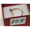 Image 5 : 14K gold ring w/ diamond - 1.9g