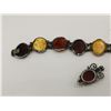 Image 6 : amber bracelet and pendant, bracelet is older