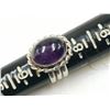 Image 5 : sterling silver ring w/ large amethyst