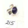 Image 1 : sterling silver ring w/ large amethyst