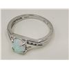 Image 3 : opal stone sterling ring, great quality