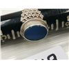 Image 5 : older sterling silver ring w/ blue stone