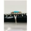 Image 2 : handmade sterling silver ring w/ turqoise stone