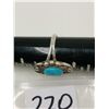 Image 3 : handmade sterling silver ring w/ turqoise stone