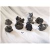 Image 1 : eight wolves original soapstone figurines
