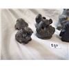 Image 2 : eight wolves original soapstone figurines